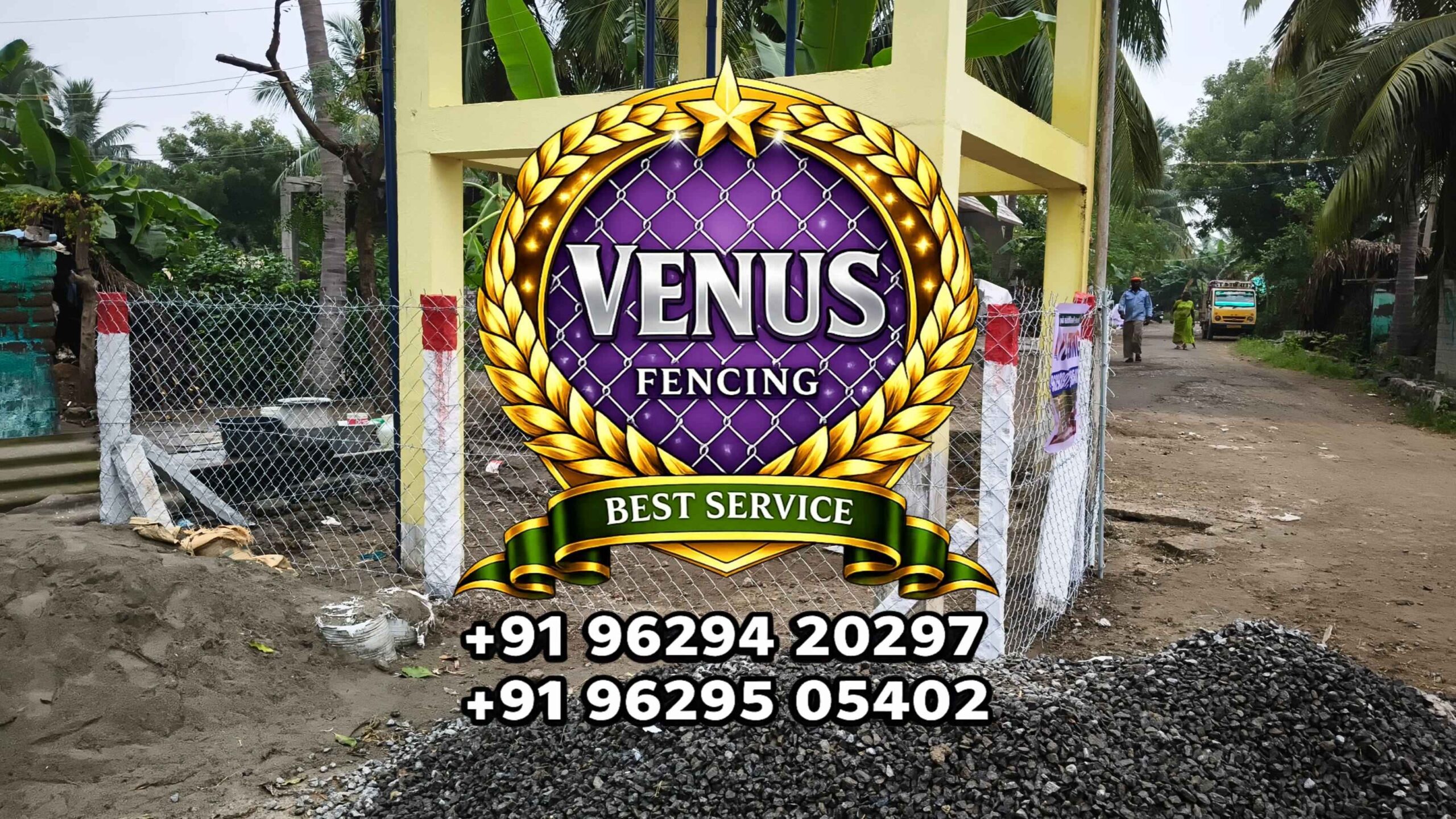 TATA Diamond Stone Fencing