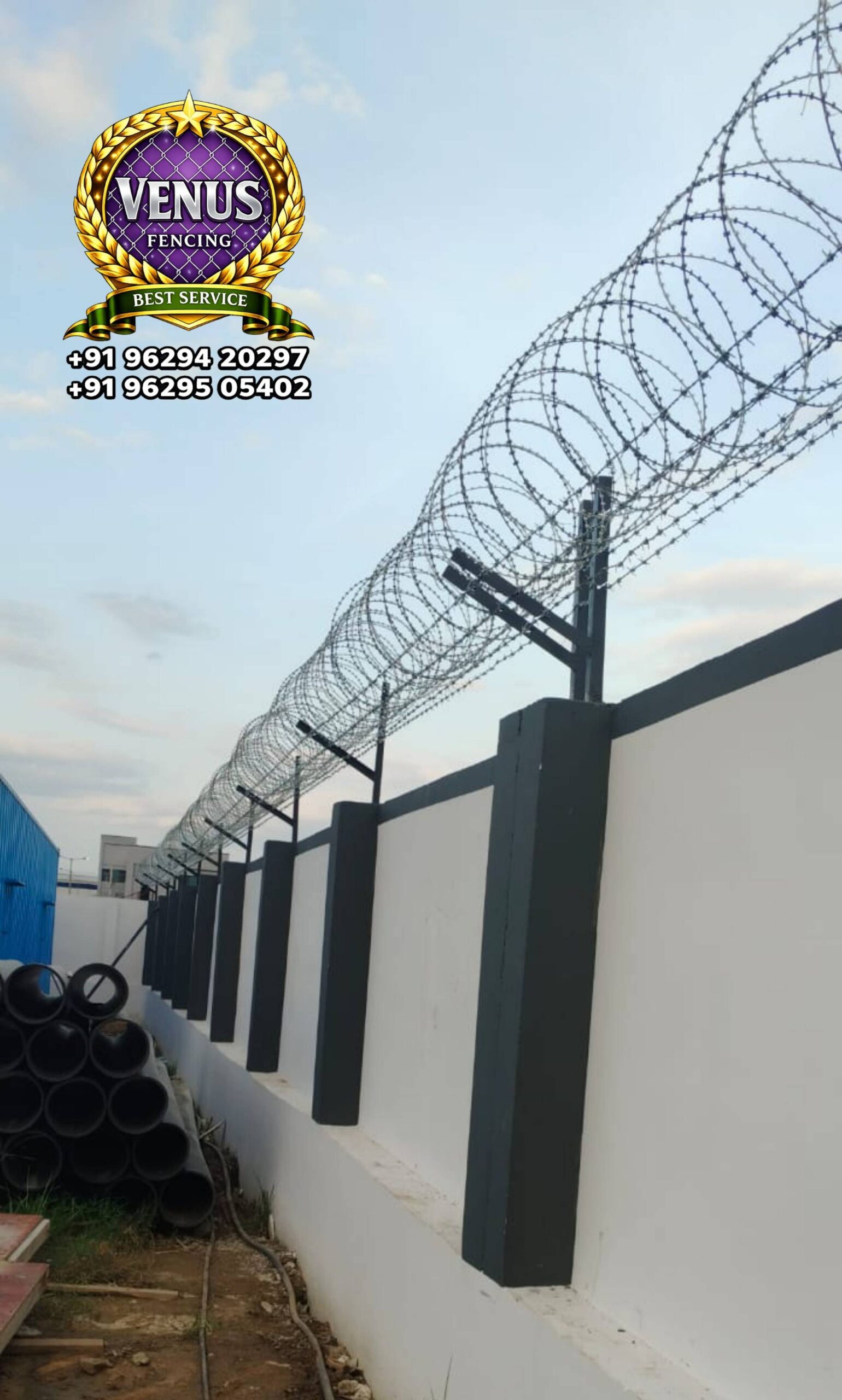 Concertina Coil Fencing