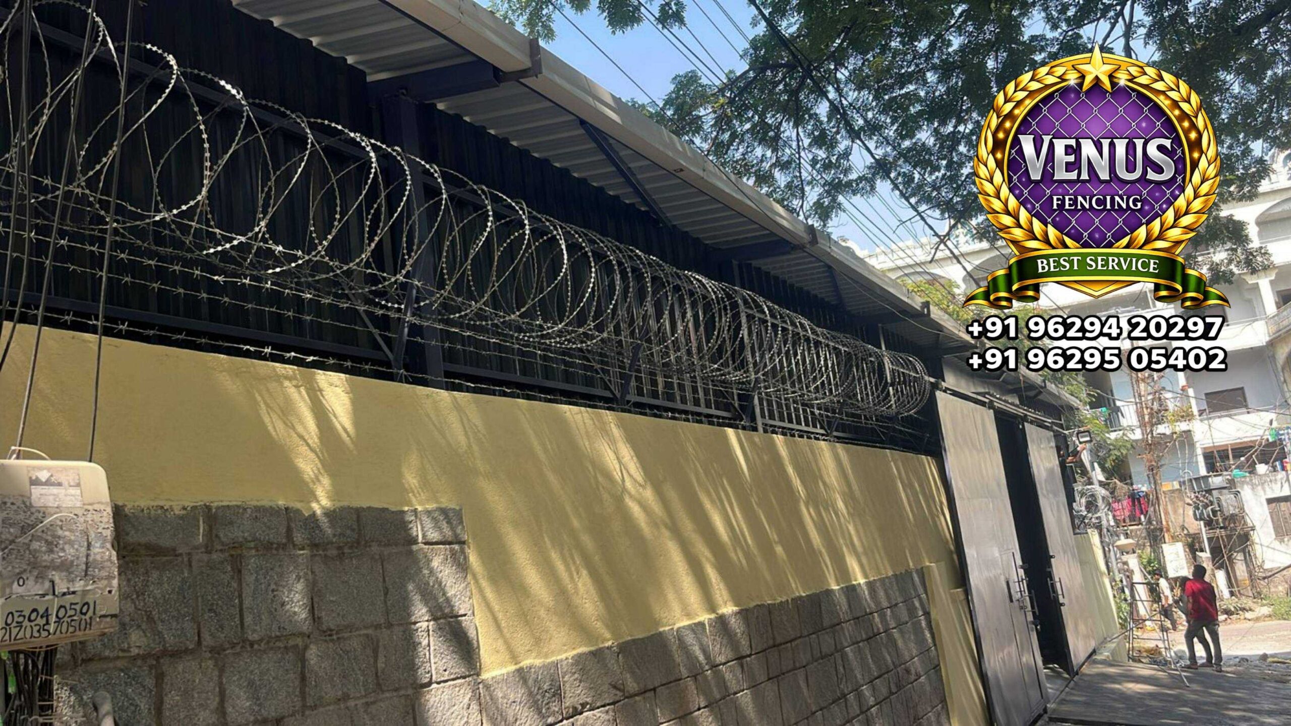 Concertina Coil Fencing