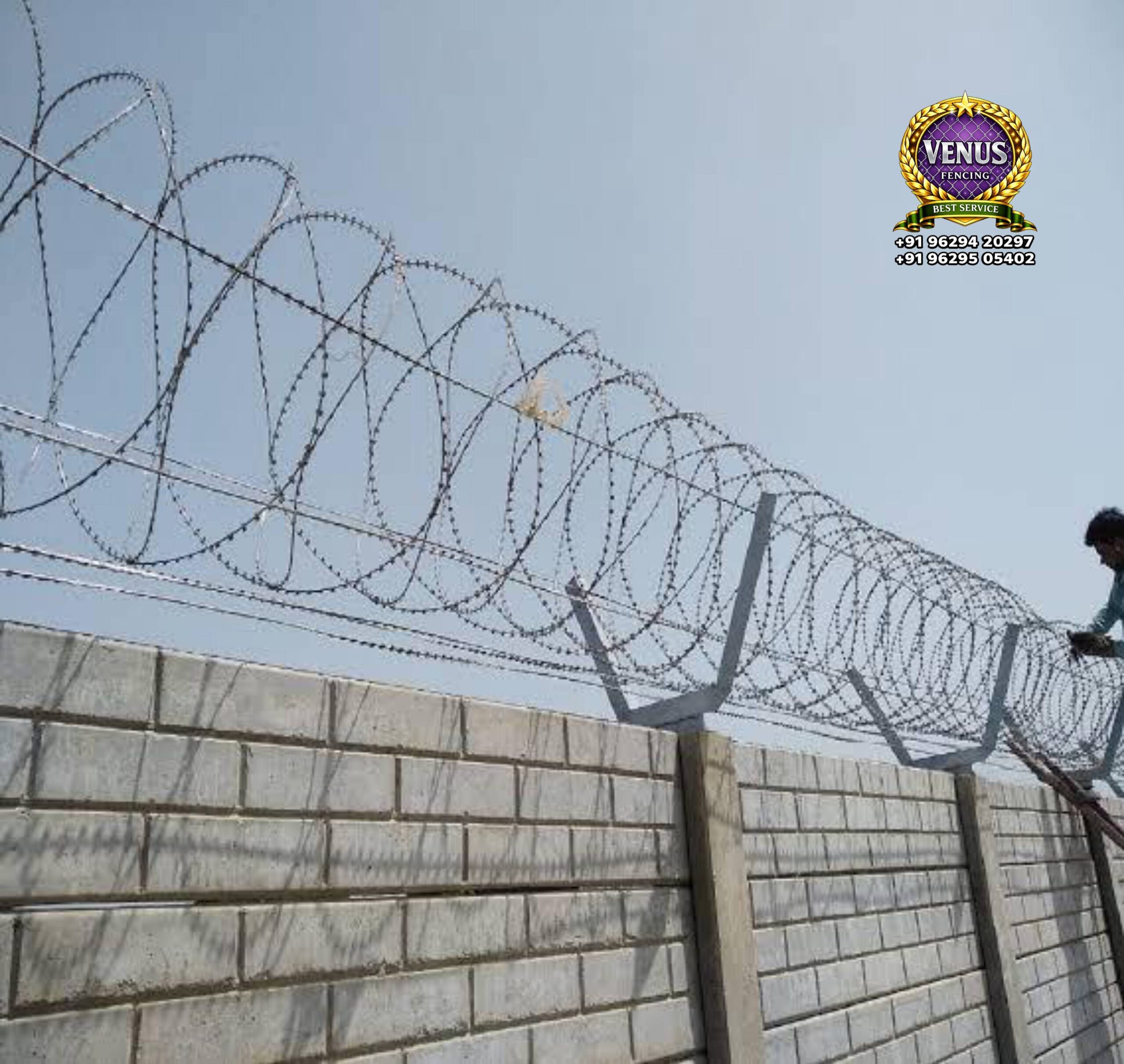 Compound Coil Fencing