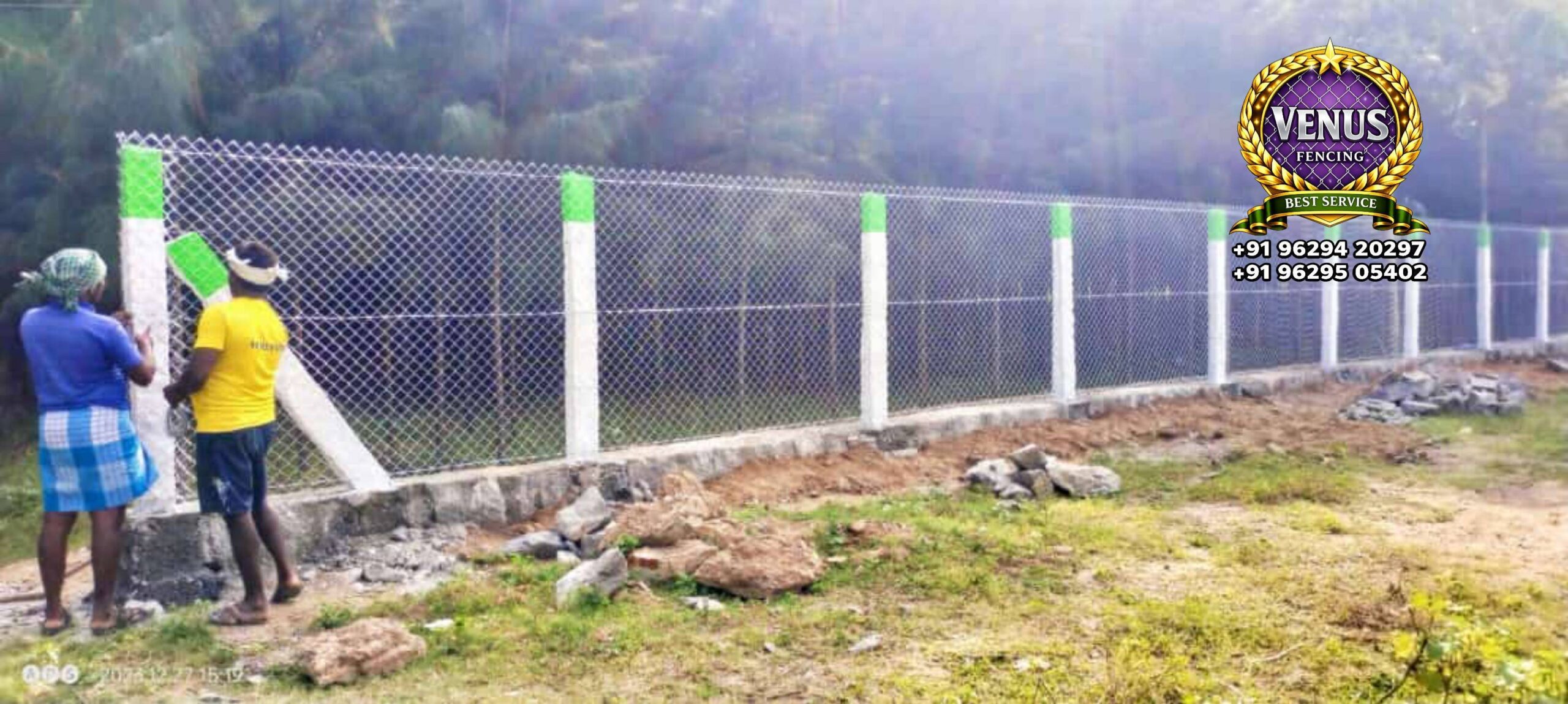 டாடா செயின் லிங்க் கம்பி வேலி