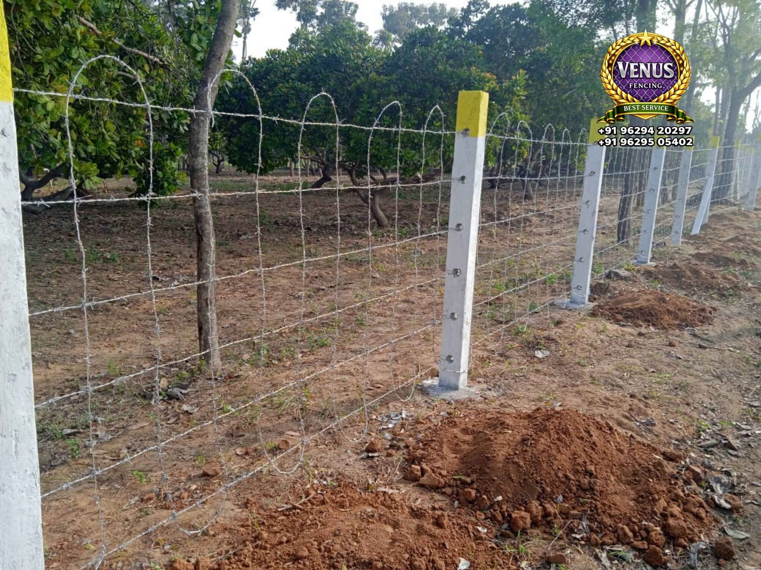 Barbed Wire Fencing U Model