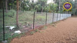 Chain Link Fencing with TATA Post